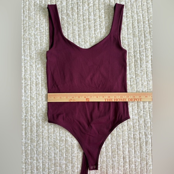 NWOT Free People Intimately Free Clean Lines Seamless Bodysuit | Fig |  M/L - Picture 10 of 15
